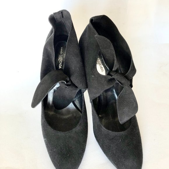 NWOB Atelier Mercadal Paris Suede Pumps Size 7.5 - Picture 3 of 6